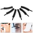 thumbnail image 2 of 50 cepillos de silicona suave para pestañas, cepillos para cejas, varitas de rímel para extensiones de pestañas, cepillos multifuncionales para cejas, 2 of 8