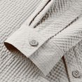 thumbnail image 5 of jjayotai Mens Button down Shirt Casual Untucked Shirts Long Sleeve Dress Shirt with Pocket, 5 of 6