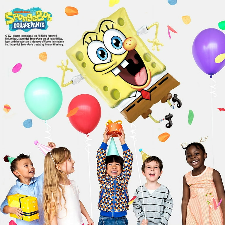 Nickelodeon 35 Spongebob SquarePants Shape Foil Balloon - Each