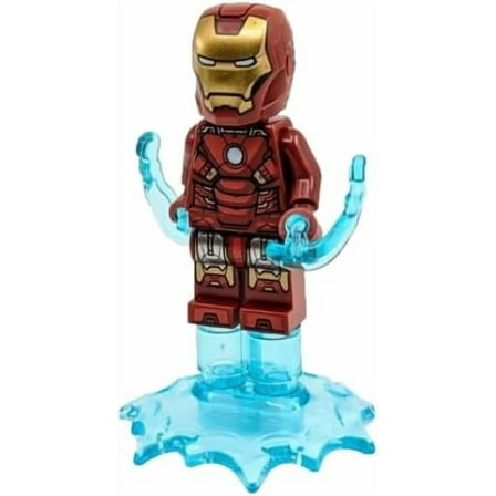 LEGO Superheroes: Iron Man Mark 7 Armor Minifigure with Power Blasts