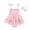 AB339 Light Pink, variant on Tisuna Romper Dress For Baby Summer One Print Sleeveless Suspender Bodysuit Comfortable Soft Girls 1St Birthday Party Jumpsuit Size 6-12 Months Red