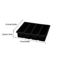 thumbnail image 2 of Molde de silicona Matsuzay 4 rejillas para cubitos de hielo negro, 2 of 6