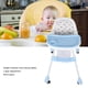 thumbnail image 3 of Mesa de Comedor Plegable Multifuncional para bebé Silla Alta para bebé Silla de Comedor Portátil para bebé con Bandeja Doble y Ruedas Silenciosas ANGGREK  Otros, 3 of 8