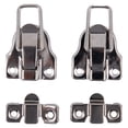 thumbnail image 2 of 2Pcs Jewelry Chest Cabinet Suitcase Case Trunk Toggle Hasp Latch Clasp Clip Silver, 2 of 10