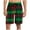 Green, variant on Mens Shorts Drawstring Elastic Waist Plaid Pocket Sleep Shorts Casual Lounge Bermuda Shorts Green L