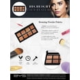 thumbnail image 5 of BYS Bronzing Powder Palette - 8 Color Shades - Bronze, Contour, Sculpt, Highlight Makeup Set, Matte & Shimmer Finish, 5 of 6