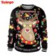 thumbnail image 1 of Ropa De Navidad Mujer casual Suelto top Europeo Y Americano 2022 Nuevo Día Manga Larga Cuello Redondo Christm, 1 of 3