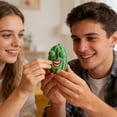 thumbnail image 5 of Fidget Squishy Novelty Eye Striped Watermelon Soft Elastic Squeeze Slow Rising for Fun Sensory Fidget Relaxation and Daily Fun Anxiety Relief Home Office Party Prank Use, 5 of 6
