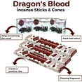 thumbnail image 2 of Dragons Blood Incense Sticks & Incense Cones Combo Pack - 60 Insence-Sticks + 30 Insence Cones - Inscense - Incense Cones Scented - Insents, 2 of 9
