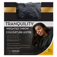 thumbnail image 1 of Tranquility Faux Fur Weighted Blanket with Washable Cover 10lbs, 1 of 5