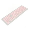 thumbnail image 1 of 108 Keys Mechanical Keyboards PBT Double Layer Two Color Keycaps High Low Layout Durable for 61 87 104 108 Keyboards, 1 of 8