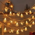 thumbnail image 1 of Todaioua 19.7 ft Christmas LED Reindeer Light String Holiday Decorative Colorful Lights USB Powered Indoor Outdoor Decor for Tree Home Party Festive Ambiance 40 LED, 1 of 6