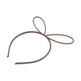 thumbnail image 5 of Unique Bargains 1 Pc Cute Frosted Rabbit Headbands for Women Purple, 5 of 6