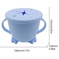 thumbnail image 2 of Caja De Aperitivos Portátil Para Niños, Taza De Almacenamiento De Dulces De Silicona Para Bebés, Contenedor De Alimentos, Contenedor De Almacenamiento De Tazas Para Aperitivos Minnieouse BA001341-02, 2 of 6