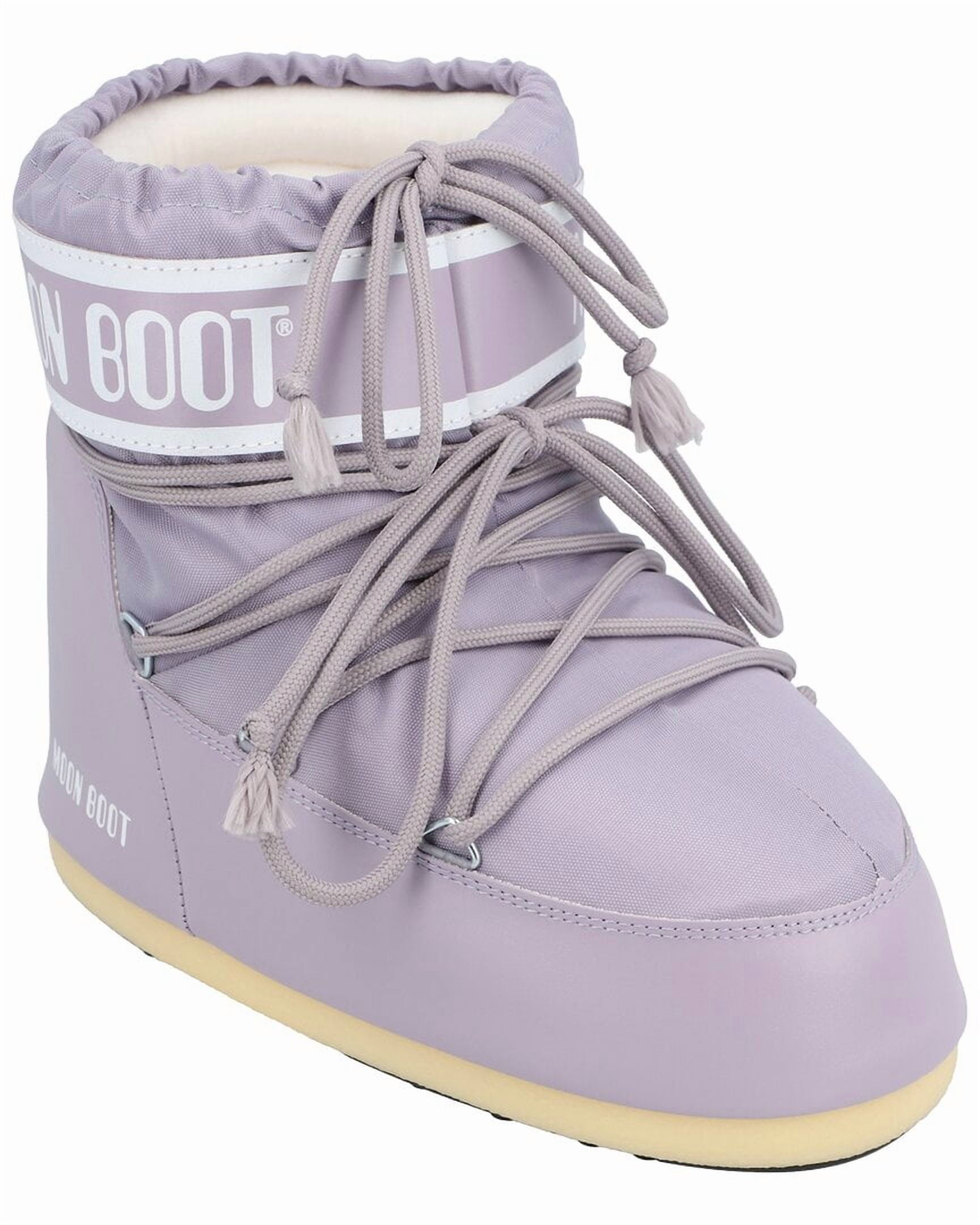 Moon Boot® Icon Low Glance Boot, 36/38, Silver - Walmart.com