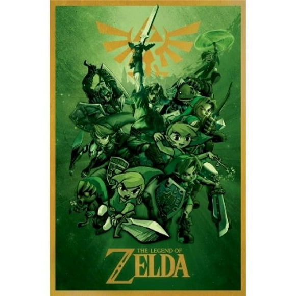 Posterazzi SCO33494 The Legend of Zelda Poster Print - 24 x 36 in.