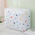 thumbnail image 3 of Save on Storage! Anckoeil Foldable Storage Bag Clothes Blanket Quilt Closet Sweater Organizer Box Pouch, 3 of 4