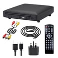 thumbnail image 1 of Injueey Mini reproductor de DVD Reproductor de DVD Reproductor de DVD para Smart TV Compatible con reproductores de discos Full HD 1080P Cables de audio/vídeo Reino Unido, 1 of 6