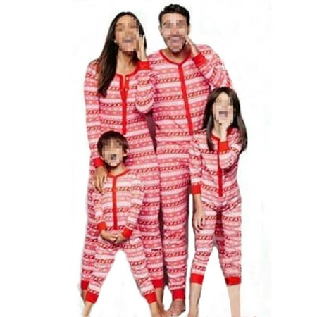 

wybzd Xmas Matching Family 2/1PCS Pajamas Set Family Collection Sleepwear Christmas Sleepwear Nightwear Long Pajamas