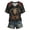 Black2, variant on Women's Dolly Shirts Country Music Legend Printed Top Lightweight Tee Unique Artwork Soft Breathable Casual Tops L