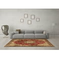 thumbnail image 3 of Ahgly Company Indoor Rectangle Persian Brown Traditional Area Rugs, 4' x 6', 3 of 4