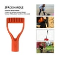 thumbnail image 4 of Spade Handle Shovel, D Grip Plastic Shovel Handle, Plastic Spade Handle  for Shovel Grips 3cm to 3.2cm, D Grip Handle Shovel Handle Replacement for Snow Shovel Digging Raking, 4 of 7