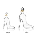 thumbnail image 4 of Glass High Heels Wine Set Vodka Wine Container High Heels Decanter Wine Decanter-SinKeeU, 4 of 4
