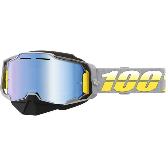 100% Armega Snow Goggle - Complex - Blue Mirror Lens 50008-00005