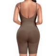 thumbnail image 3 of Werena Shapewear Bodysuits for Women Seamless Full Body Tummy Control Shapewear Sculpting Butt Lifting Mid Thigh Body Shaper, 3 of 7