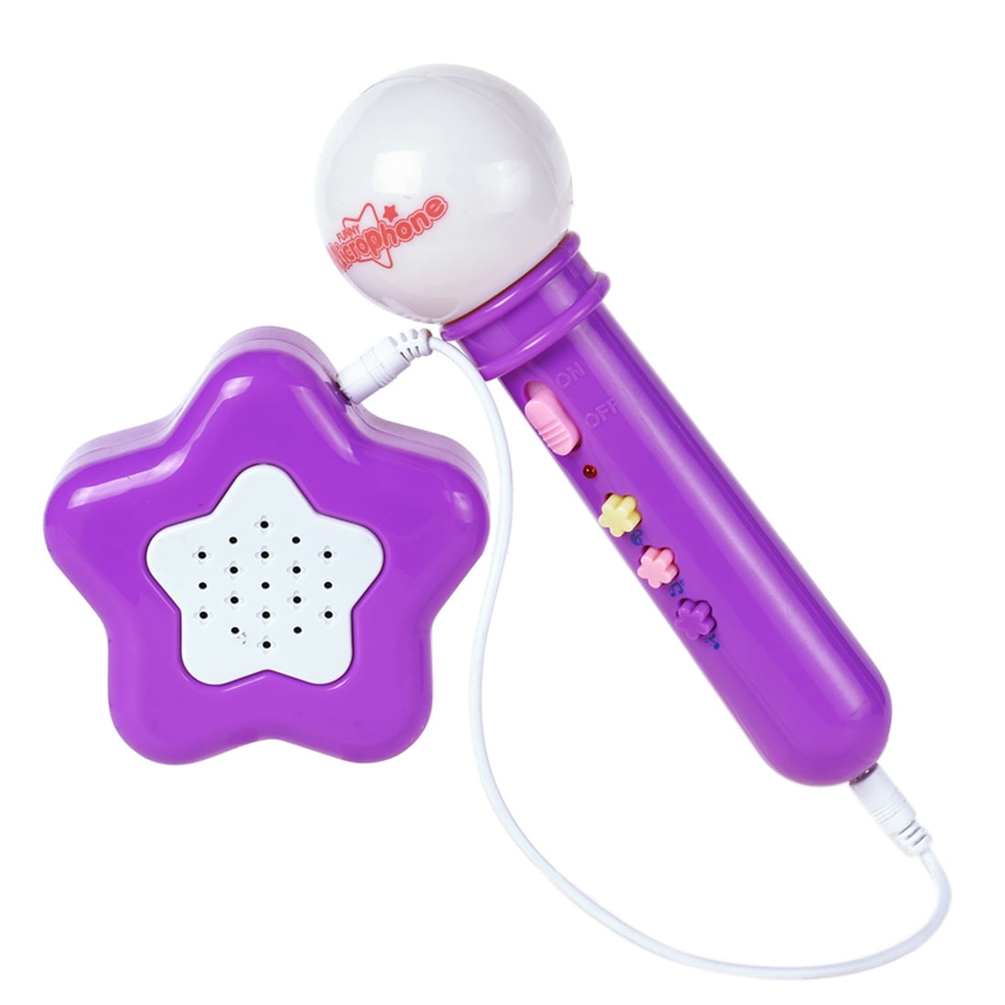 Kids Mic Carry Music Microphone Speaker Karaoke Toys for Kids - Purple ...