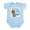 Sky Blue, variant on CafePress - Mom's Angel BM Infant Bodysuit - Baby Light Bodysuit, Size Newborn - 24 Months