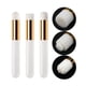 thumbnail image 4 of Guardurnaity Cepillo de limpieza, cepillo para espinillas, Kit ligero, herramienta para quitar extensiones de pestañas, cómodo de usar, accesorios de Aseo de mascotas Cabeza de flor blanca Guardurnaity PT003569-02, 4 of 6