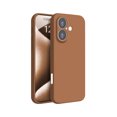 thumbnail image 1 of PANDACO Soft Shell Matte Brown Case for iPhone 17, 1 of 3