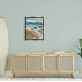 thumbnail image 2 of Stupell Industries Rocky Ocean Shore Beach Landscape Graphic Art Luster Gray Floating Framed Canvas Print Wall Art, Design by Nikita Jariwala, 2 of 6