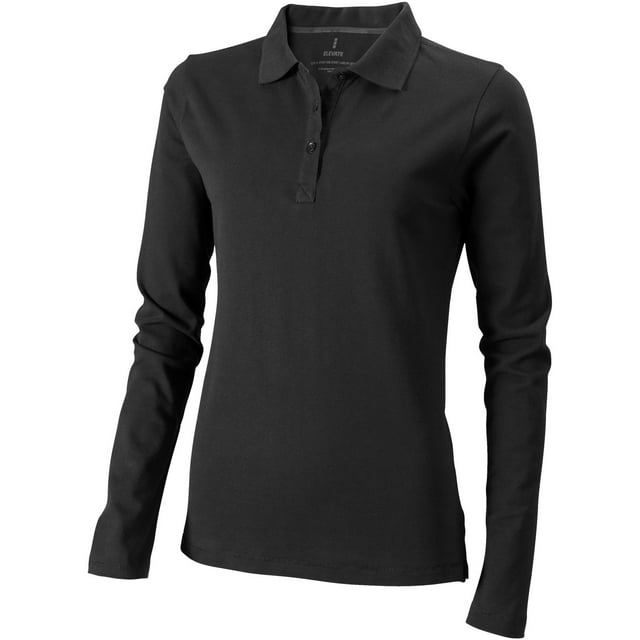 Elevate Oakville Long Sleeve Ladies Polo Shirt