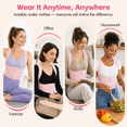 thumbnail image 7 of Posture Corrector for Women and Men, Shoulder Straightener, Back Brace Adjustable Full Back Support, Upper and Lower Back Pain Relief - Scoliosis, Hunchback, Hump, Thoracic, Spine Corrector L, 7 of 7