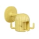 thumbnail image 2 of Gancho giratorio autoadhesivo Bewildely Soporte para rack de interior Blanco Amarillo, 2 of 6
