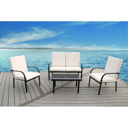 SunTime Outdoor Living Florida 4 Piece Sofa Set with ... SunTime Outdoor Living Florida 4 Piece Sofa Set with ... on Suntime Outdoor Living id=98745