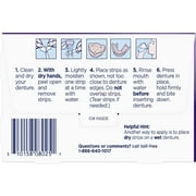 SUPER POLIGRIP Comfort Seal Strips 40 Each (Pack of 4)