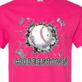 thumbnail image 4 of Inktastic Cooperstown Baseball Breakthrough T-Shirt, 4 of 5
