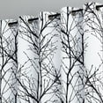 thumbnail image 3 of Decoultimatex Noise Reducing Curtain Drapes for Living Room Tree Blackout Curtains, 63" x 52" (2 Panels), 3 of 6