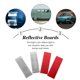 thumbnail image 5 of 20 PCS Reflectores de automóviles Reflectores adhesivos de vehículos Auto Plastic Strips Reflective, 5 of 5