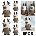 thumbnail image 1 of Elfo Navideño Ventana Sombrero Asta Punto Regalos Nuevo () Blanco, 1 of 5