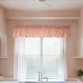 thumbnail image 2 of Solid Poplin Window Valance 58" Wide Peach, 2 of 3