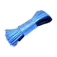 thumbnail image 1 of 1/4''x50' Truck Boat Emergency Replacement Car Outdoor Accessories Synthetic Winch Rope Cable ATV UTV 7700lbs 12 Strand String ,Easy to Carry, 1 of 7