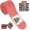Pink, variant on Amber Fight Gear Semi Elastic Professional 180-Inch Hand Wraps with Hook and Loop Closure for Boxing Kickboxing Muay Thai MMA for Men and Women, Blue, Sold as a Set of 10 Pairs