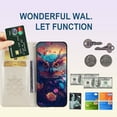 thumbnail image 4 of Rhinestone Glitter Flip Wallet Case for Samsung Galaxy S24 Plus (Not S24) for Women, Crystal Diamond Owl with Card Slot Cash Pockets Cover Case for Samsung Galaxy S24+ Plus MTY-Gold, 4 of 16