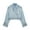 Light Blue, variant on 2024 Jean Jackets for Women Fashion Denim Jacket Western Oversized Shacket Jacket Button Up with Pockets Black M