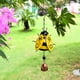 thumbnail image 5 of Metal Bee Wind Chimes Metal Crafts Painted Decorative Pendants, 5 of 6