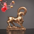 thumbnail image 3 of " Rams Auspicious" Contemporary Sculpture – An Elegant Decor for Desks, Bookshelves, Bars, and Bedrooms., 3 of 9